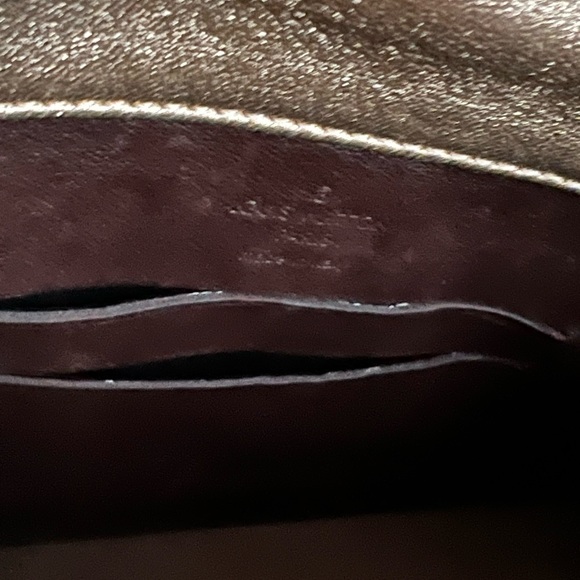 Louis Vuitton Sofia Coppola Gold Leather Clutch Bag (Pre-Owned) - Picture 6 of 8